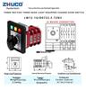 Zhuochao LW12-16/D0723.3-72N3 Three-Speed Rotary Switch with Light