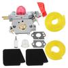 For 545081857 Carburetor Kit For BVM200FE For 25CC Leaf Blower Parts Replacement For 25CC Engine Power Tool Accessories