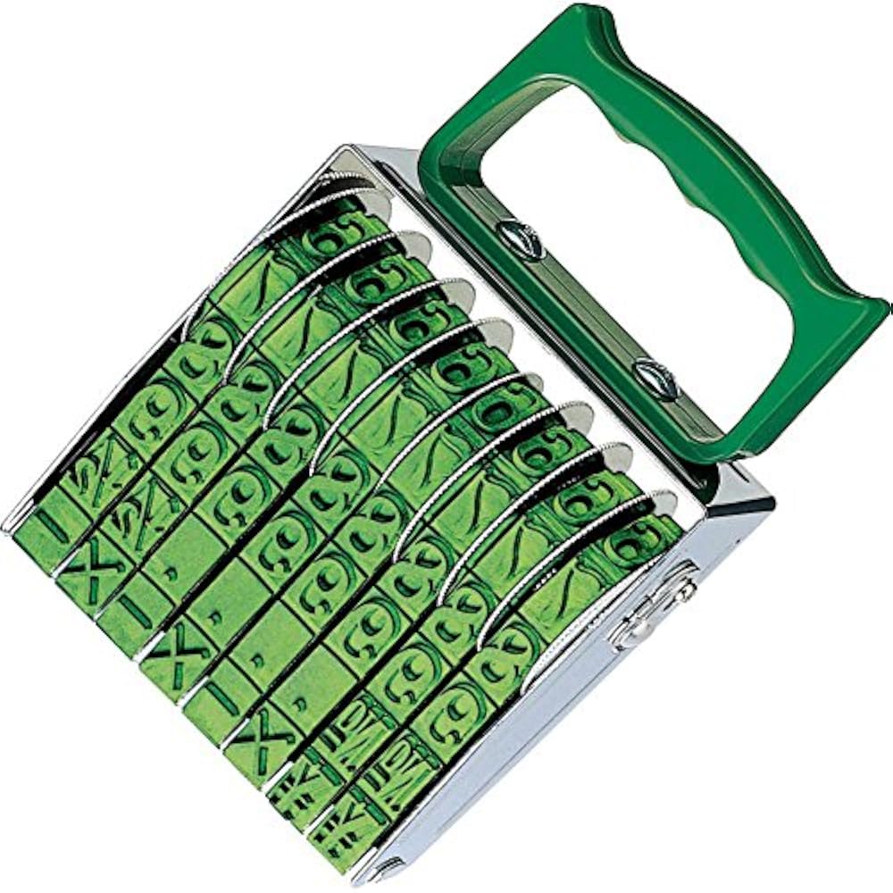 Kokuyo Rotational Stamp European Numeral Mincho Size Extra Large (8 Series) IS-20-8