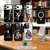 Michael Jackson Handyhülle Magnetisch Für iPhone17 16 15 14 13 12 Pro Max Für Magsafe Kabelloses Lade Cover