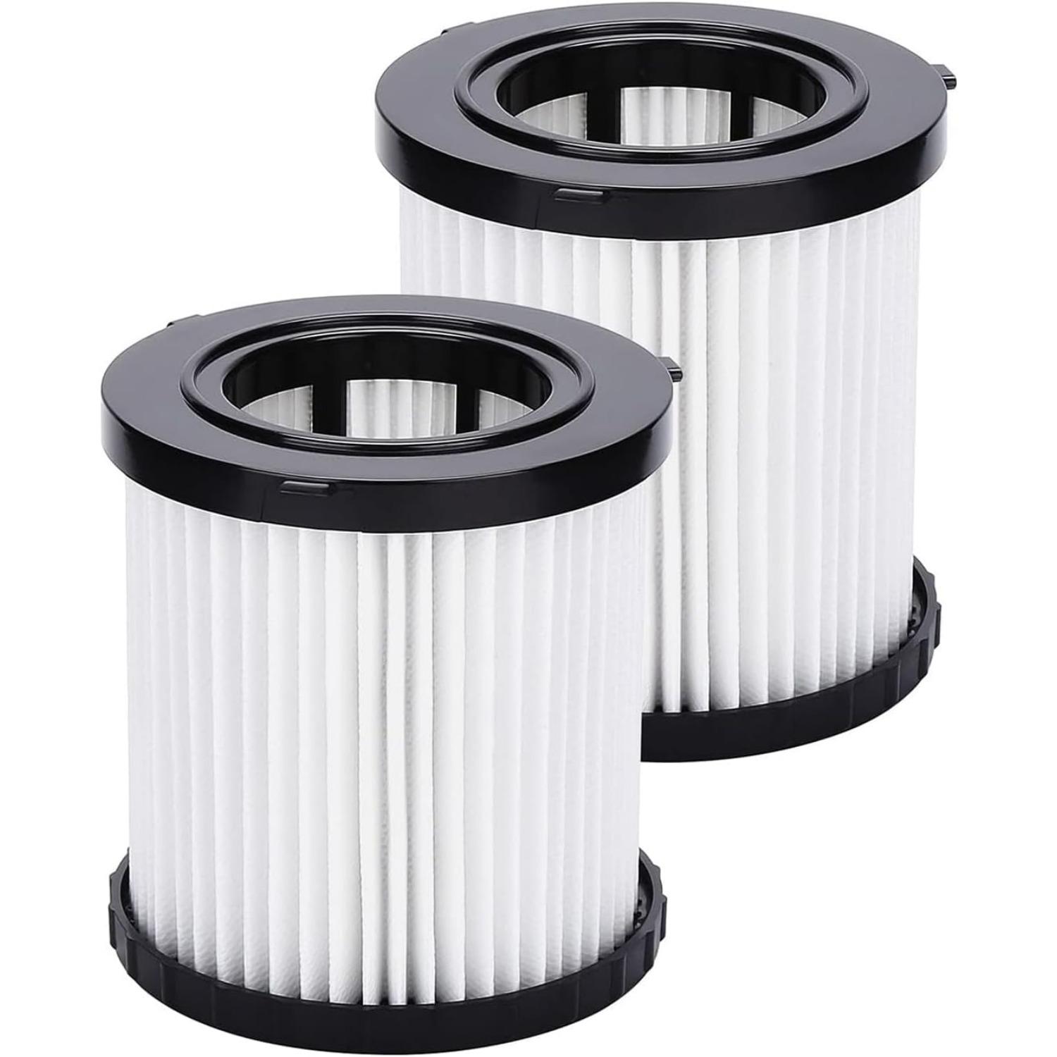 

2 Pack DCV5801H Hepa Replacement Filter Compatible for DCV580 DCV581H DCV5801H Wet Dry Vacuum Replacement Filter Washable and Reusable белый