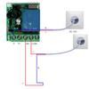 Smart Home 433Mhz DC 12V 1CH Wireless Remote Switch Relay Receiver Transmitter Universal Remote Control Switch Module and RF Transmitter Remote Contr