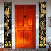 New Year Banners for Outside 12x71 Inches Happy New Year Porch Decorations Gold Letter Door Hanging Signs Party Porch Decor for Indoor Outdoor