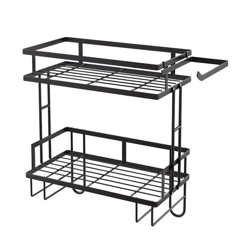 toilet rack, bathroom wall hanging non-punching storage rack, bathroom multi-functional water tank double-layer storage rack