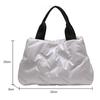 Nylon Women's Tote Bags Autumn Winter Fashion Underarm Bags Padded Top-Handle Bags Ladies Casual Shopper Bags Handbags for Girls