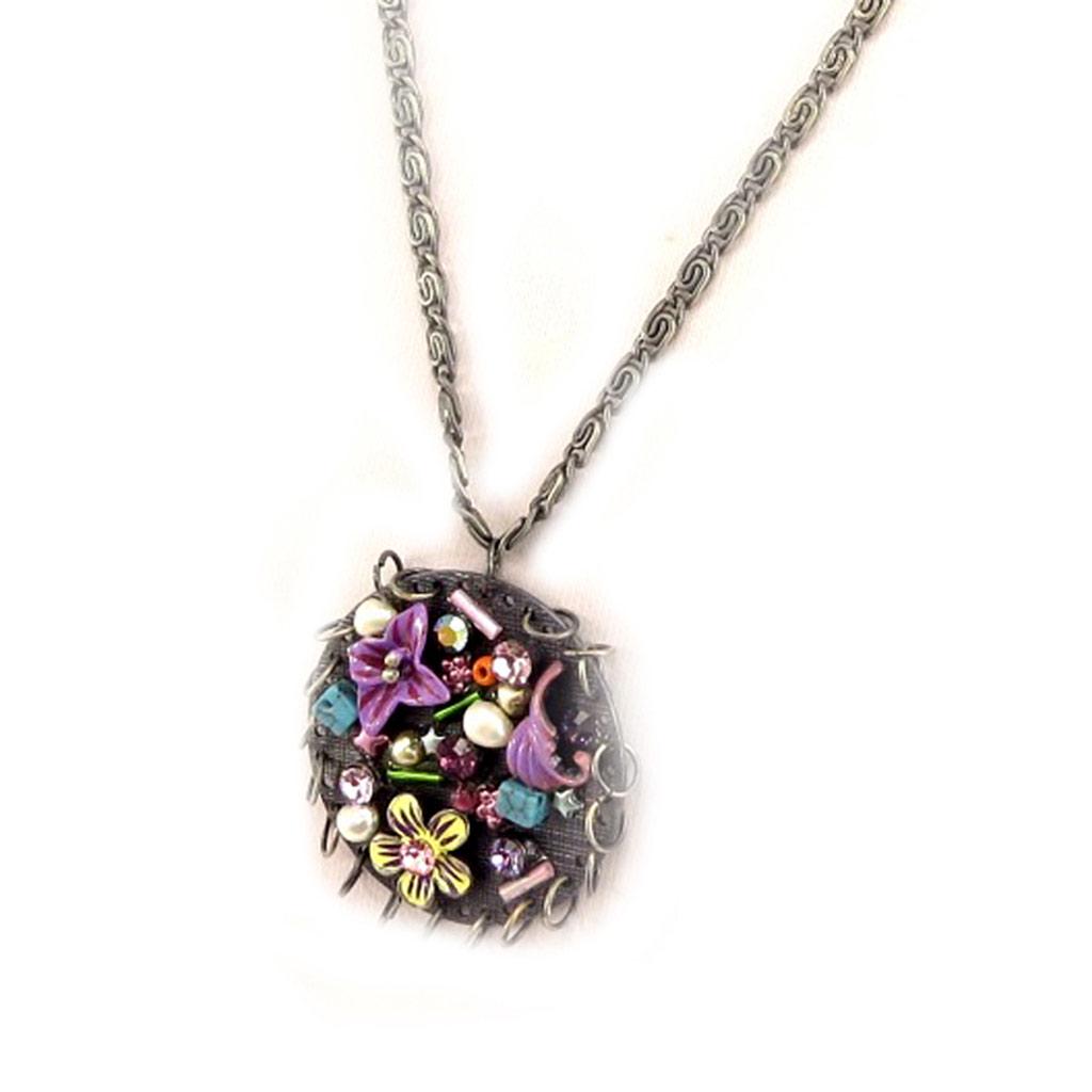 Les Trésors De Lily [D5655] - Collier Créateur 'Hermione' Rond Violet