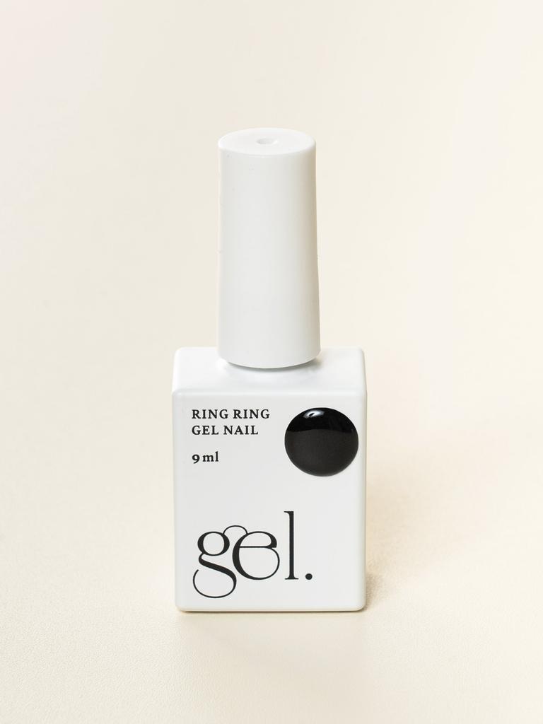 Ringring One-Step Gel Nail Polish - Midnight Black (9ml)