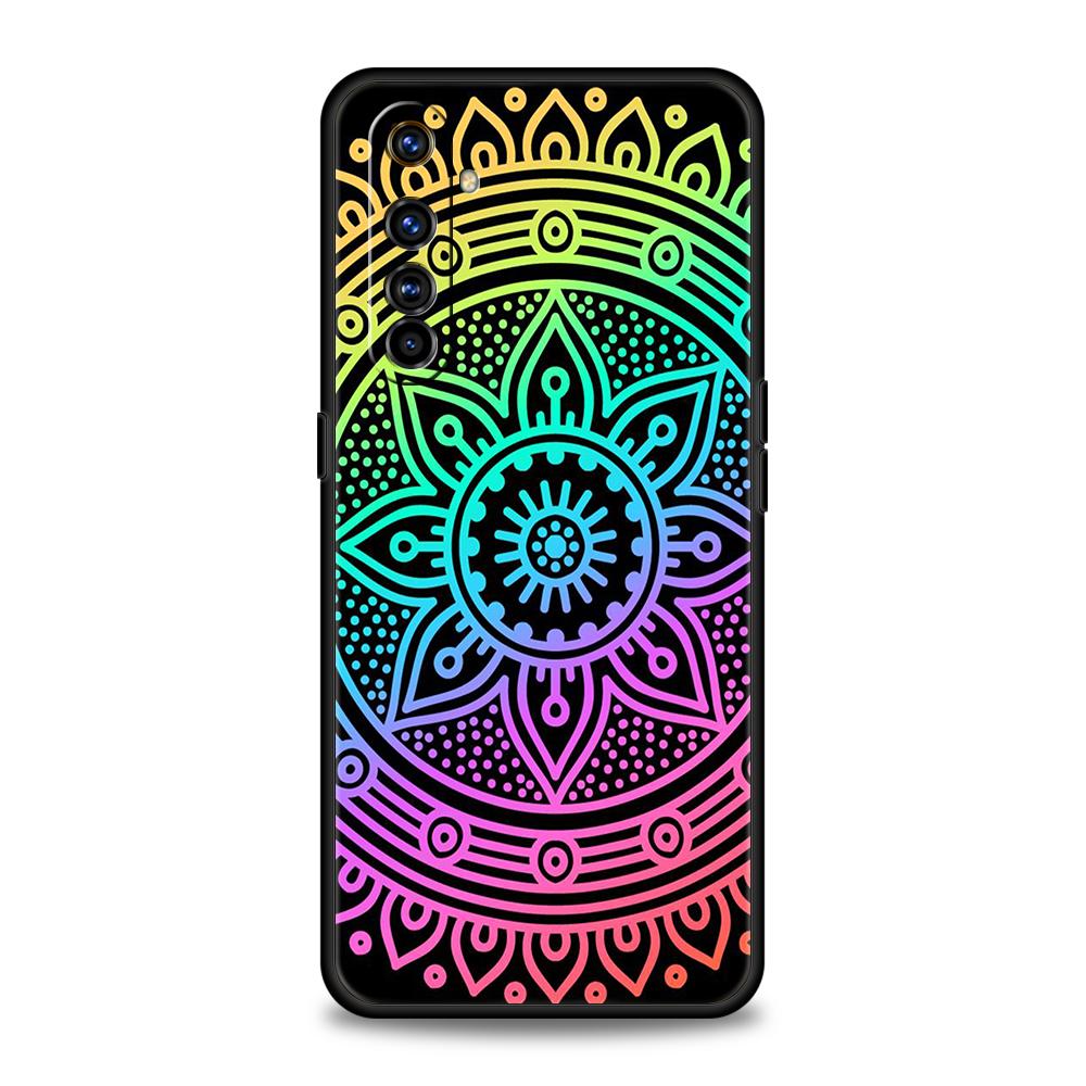 Mandala Soft Silicone For Realme 8i 9i 9 Pro Plus GT2 Pro C3 6 7 8 Pro C21 C11 C25 Pro 5G Shockproof Phone Cover Funda Coque Bag