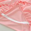 2025 Multi-Size Solid Color Ruffle Single Bed Skirt