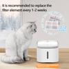 Pet Replacement Activated Carbon Filter Multiple Filtration System Cat Water Dispenser Filter Cartridge for Pet Care Accessory