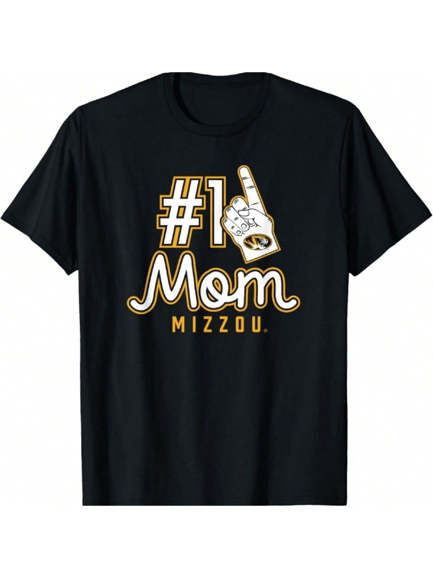 University Of Missouri Mizzou Tigers #1 Mom T-Shirt S разноцветный