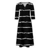 Women's Casual And Fashionable Round-neck  Sleeveless  Mid Length Dress