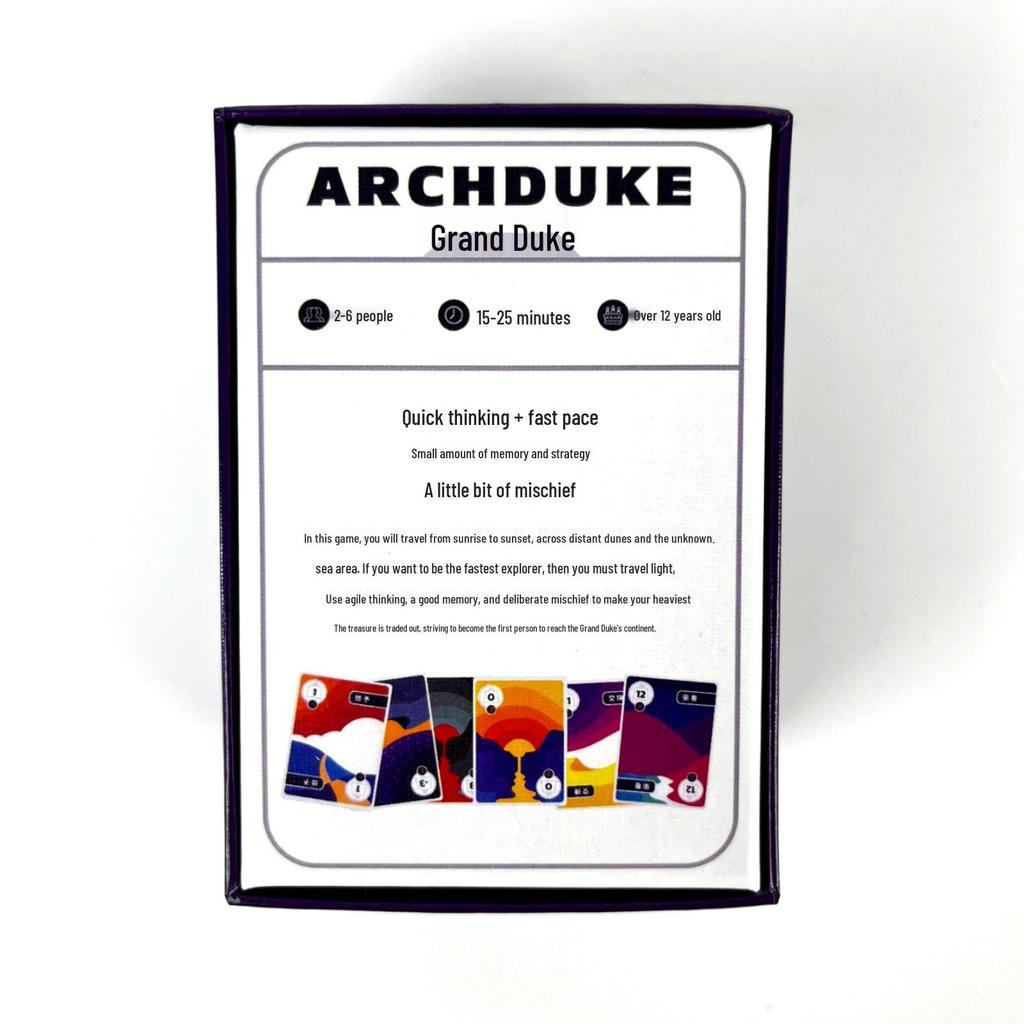 Archduke Capo 2: Chinese Card Tabletop Game for 2-6 Players
