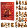 Novelty Gift for Capybara Lovers 2026 Christmas Advent Calendars, 24 Days Countdown with Creative Desk Accessories Cute 2D Hanging Ornaments, Holiday
