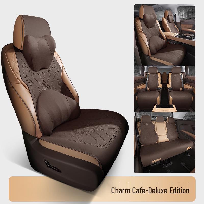 Buick LaCrosse & GL8 Suede Car Seat Cushion - All Seasons Saddle Design