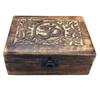 Wooden Keepsake Box Medium Om 15x10x6cm