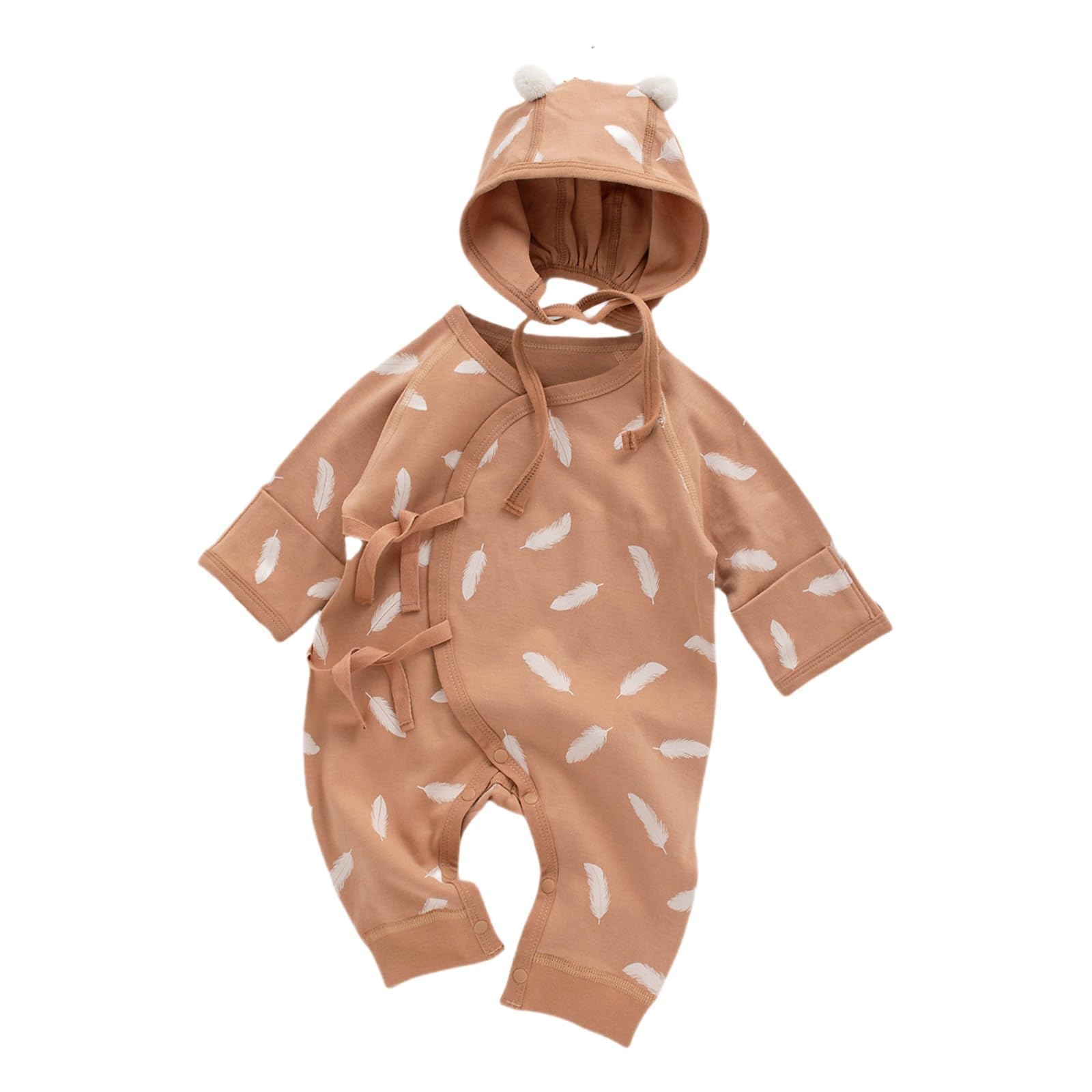 

Одежда для новорожденных Нижнее белье Ромпер Комбинезон Нижнее белье с длинным рукавом Комбинезон с передней застежкой Детская одежда Нательное белье Пижама Подготовка к рождению Подарок на детский праздник