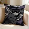 Multiplayer Horror Game FForsakenS CChance  Pillow Case Square DoubleSided Sofa Cushion Cover Bedroom Bedside Pillow