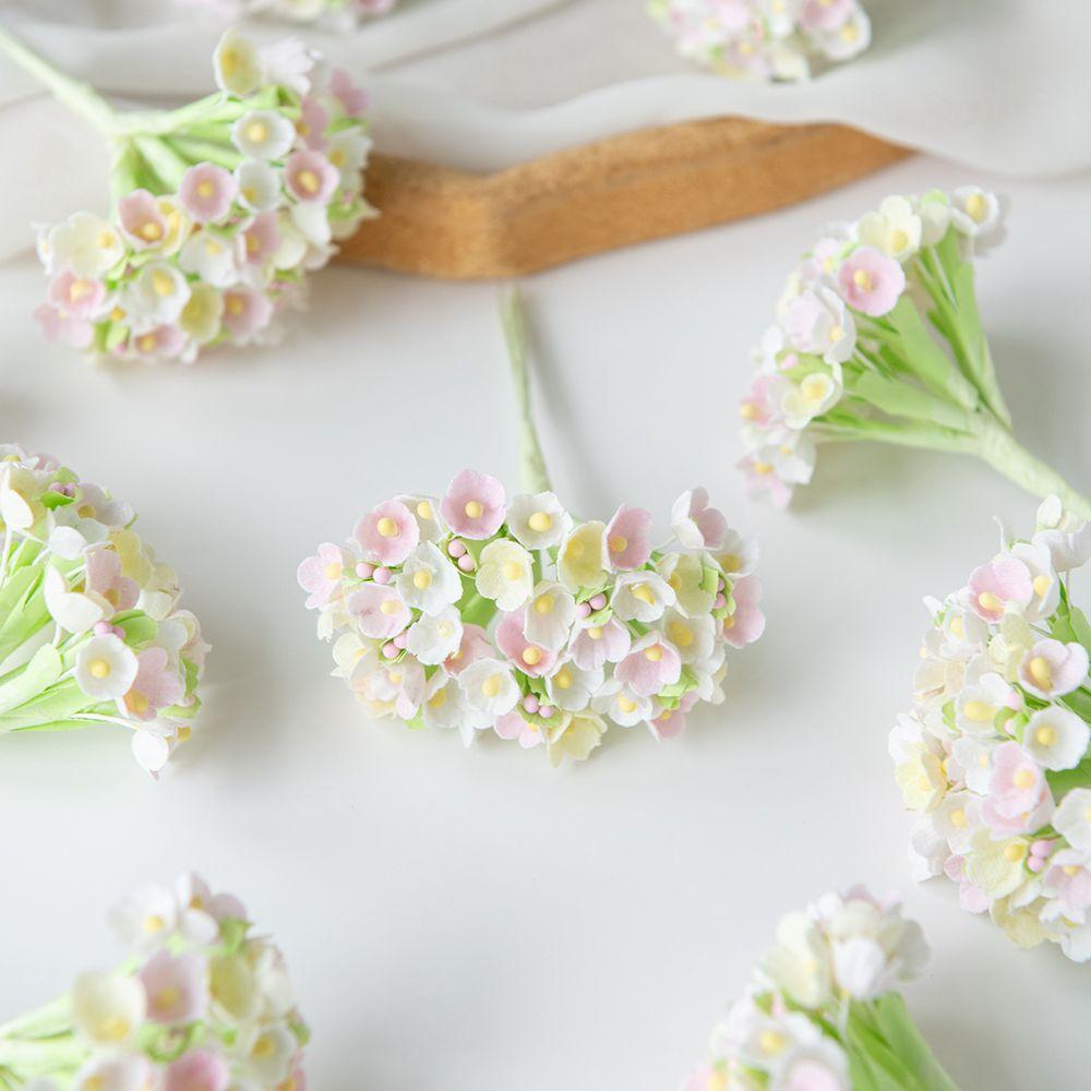 

1/3PCS 8 heads Artificial Flowers Silk babysbreath Outdoor garden Wedding Christmas Wreath Home Decoration Festival Diy Gift box 1pc