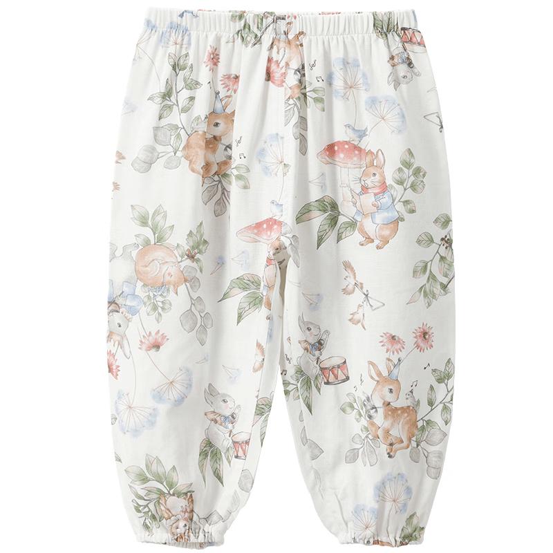 

Дышащие хлопковые штаны от комаров для детей Wellberu 90