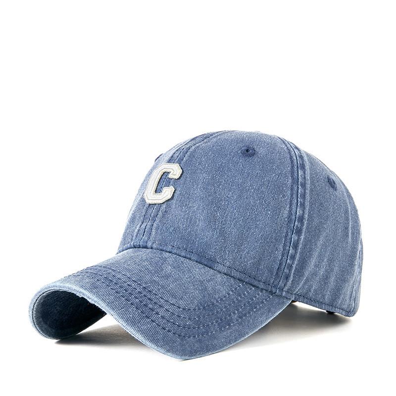 Vintage Water Wash Baseball Cap For Women And Men With Sun Protection And Breathability