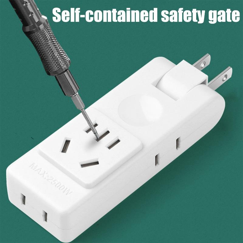 Electrical Socket Adapter 180 Degree Rotation US Wall Outlet Extension Travel Aadapters US Plug Portable Power Socket Converter