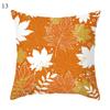 Høst Maple Leaf Gresskar Putetrekk 45*45cm Høst Home Decor Takknemlig Thanksgiving Putetrekk Polyester Putetrekk