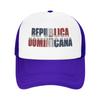 Republica Dominicana Dominican Mesh Baseball Caps Fitted Sun Caps  Hats Adjustable Snapback Caps Golf Hats Summer Trucker Hat