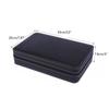 Luxury PU Leather Zipper Watch Jewelry Collection Storage Box Watch Gift Organizer Display Box for Men and Women