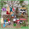 JMEP23A2 Tonttu Doll Medium Size Fairy Finland Nordic Goods Figurine Ethnic Sauna Camping Christmas Nordic Pattern Chaihane GT-LINE Favolic (Rainbow)