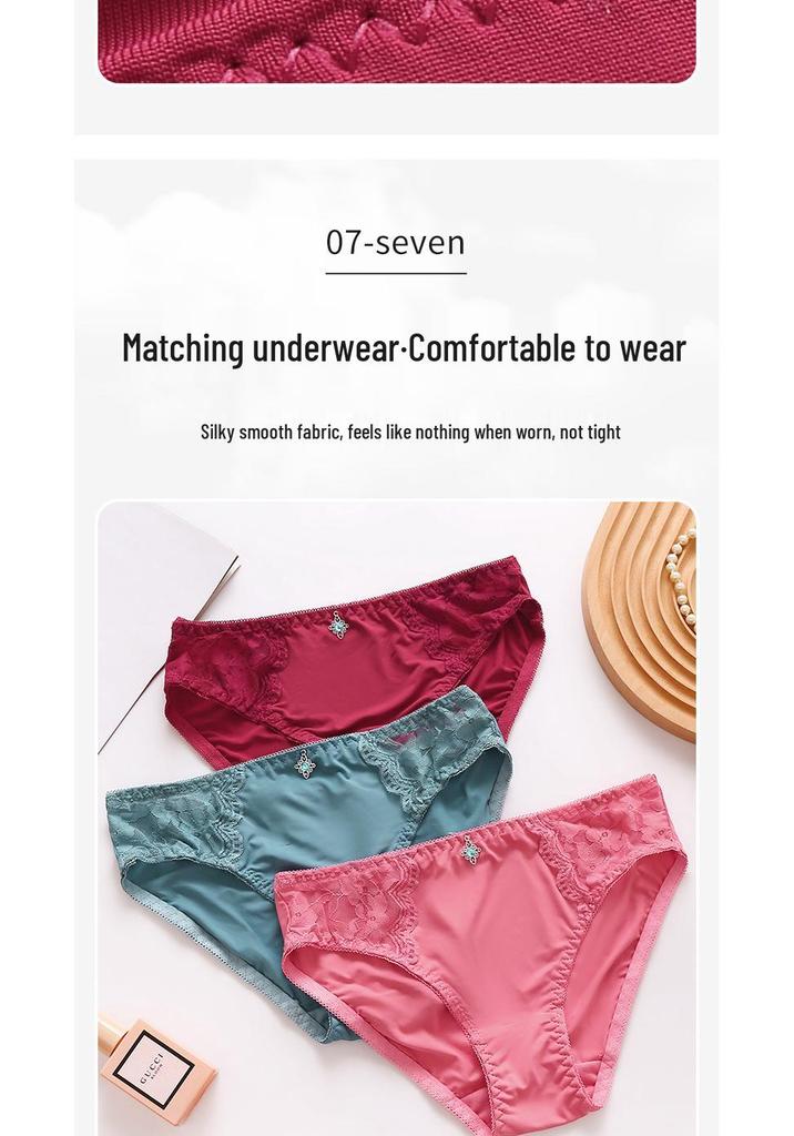 European & American Plus Size Lace Underwire Sexy Bra - Adjustable Fit
