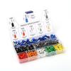 450/700/1250 Stück Isolierte Aderendhülse Elektrischer Crimpzange Rohrklemmenblock Verbinder Drahtklemmen-Set