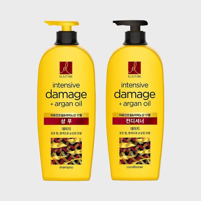 Elastin_ Argan Oil Damage 680ml (Shampoo/Conditioner) x 2 pcs (Select 1)