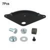 Steering Gear Assembly Kit Compatible with For Craftsman 532194732 Includes Sector Plate and Pinion Components