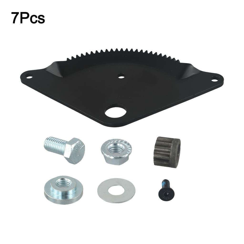 Steering Gear Assembly Kit Compatible with For Craftsman 532194732 Includes Sector Plate and Pinion Components