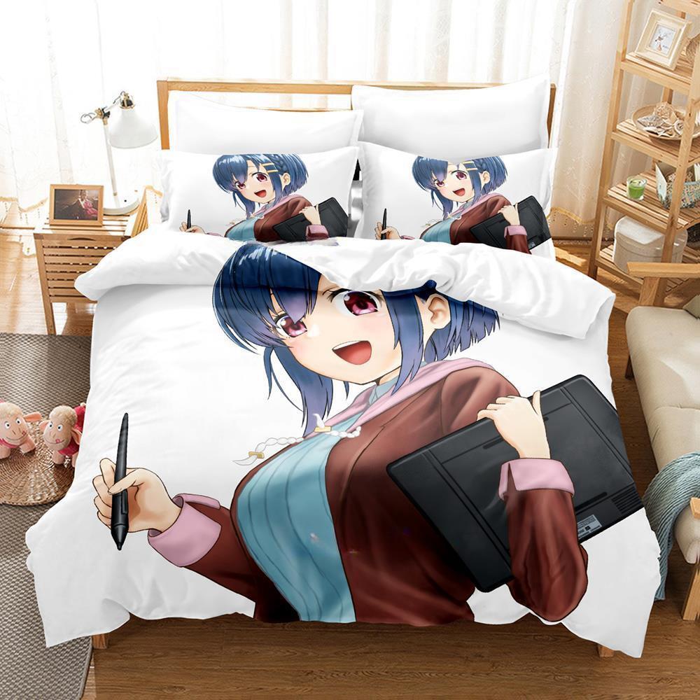 New Remake Our Life! Bedding Set Single Twin Full Queen King Size Bed Set Adult Kid Bedroom Duvet Cover Sets Anime Bed Sheet Set