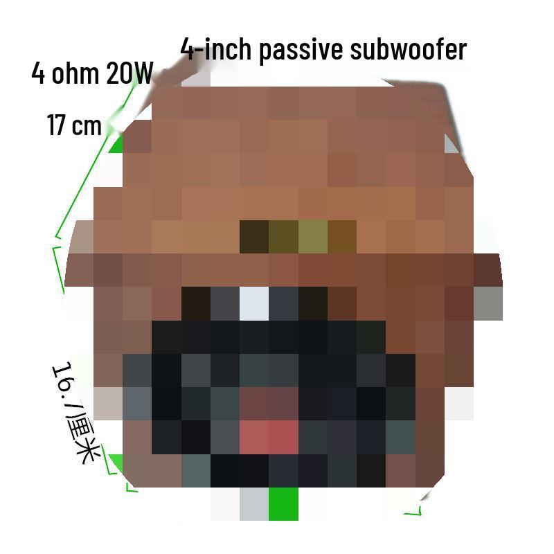 4-Zoll-, 5-Zoll-, 6,5-Zoll-Subwoofer-Lautsprecher für Auto und Zuhause