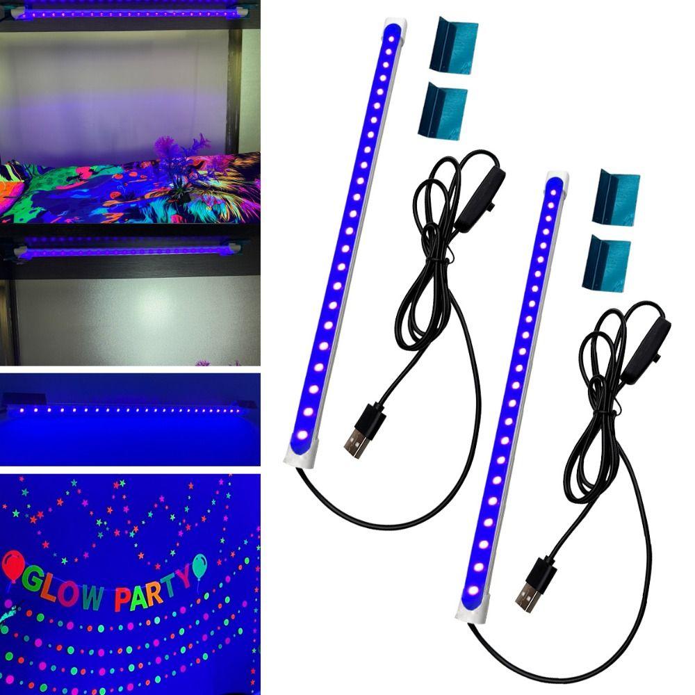LED-Licht UV-Schwarzlicht Multifunktionale Energiesparende Ultraviolettlampe Wasserdichtes Umgebungsflutlicht Fluoreszierendes Licht