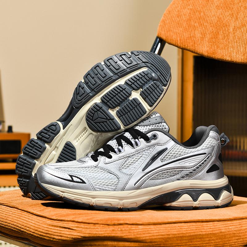 Marathon Sports Running Shoes Men Breathable Lightweight Sneakers Comfortable Athletic Nonskid Leisure Outdoor Sneakers for Men