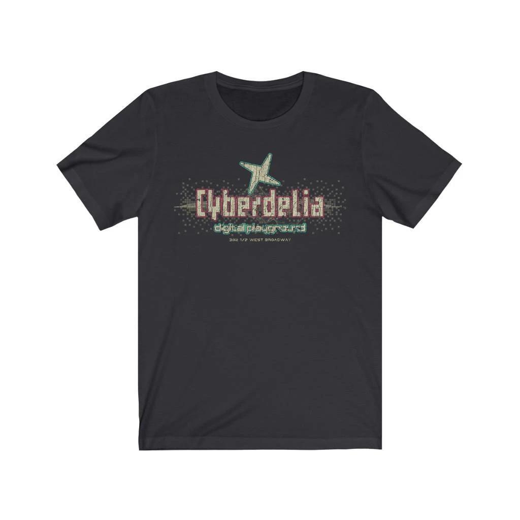 

Cyberdelia 1995 Vintage Men s T shirt 4XL