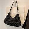 Leichte große Einkaufstasche, lässige Achseltasche, 2024 Winter, neue, hochwertige, weiche Damen-Designer-Handtasche, sanfte Schultertasche