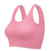 Women's Light Support Seamless Sport Bra Wireless Yoga Bralette Shaping Top