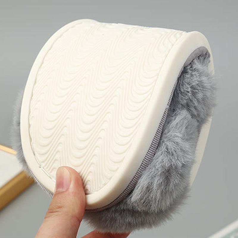 Fashion Litfun Plush Lining Women's Slippers New Fur Cross-strap Ladies Home Slides Platform Fuzzy Warm Indoor Women's Cotton Slippers