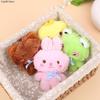 1PC Cartoon Mini 4 Animal , Little Bear , Rabbit , Frog, Chicken Stuffed Plush Toy 10-12CM Plush Animal Keychain Decorate