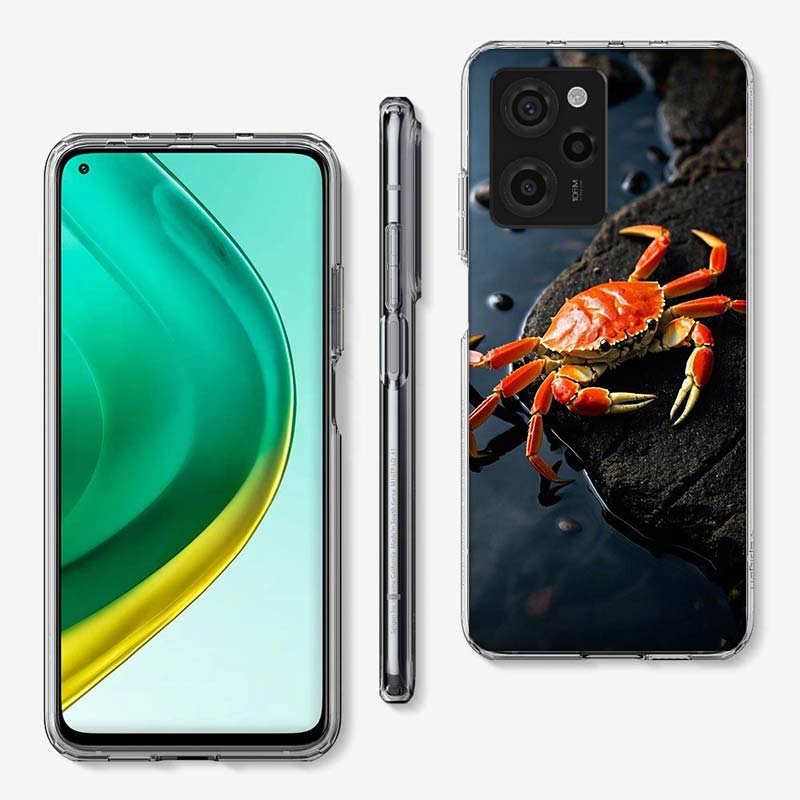 

Unique Animal Crab Cover Phone Case For Xiaomi Poco M8 M7 M6 M4 M3 X7 X6 X4 Pro F7 Ultra M5S Mi 14 14T 15 15T 12T 10T Pro 12S 12 Xiaomi 14T Pro 5G