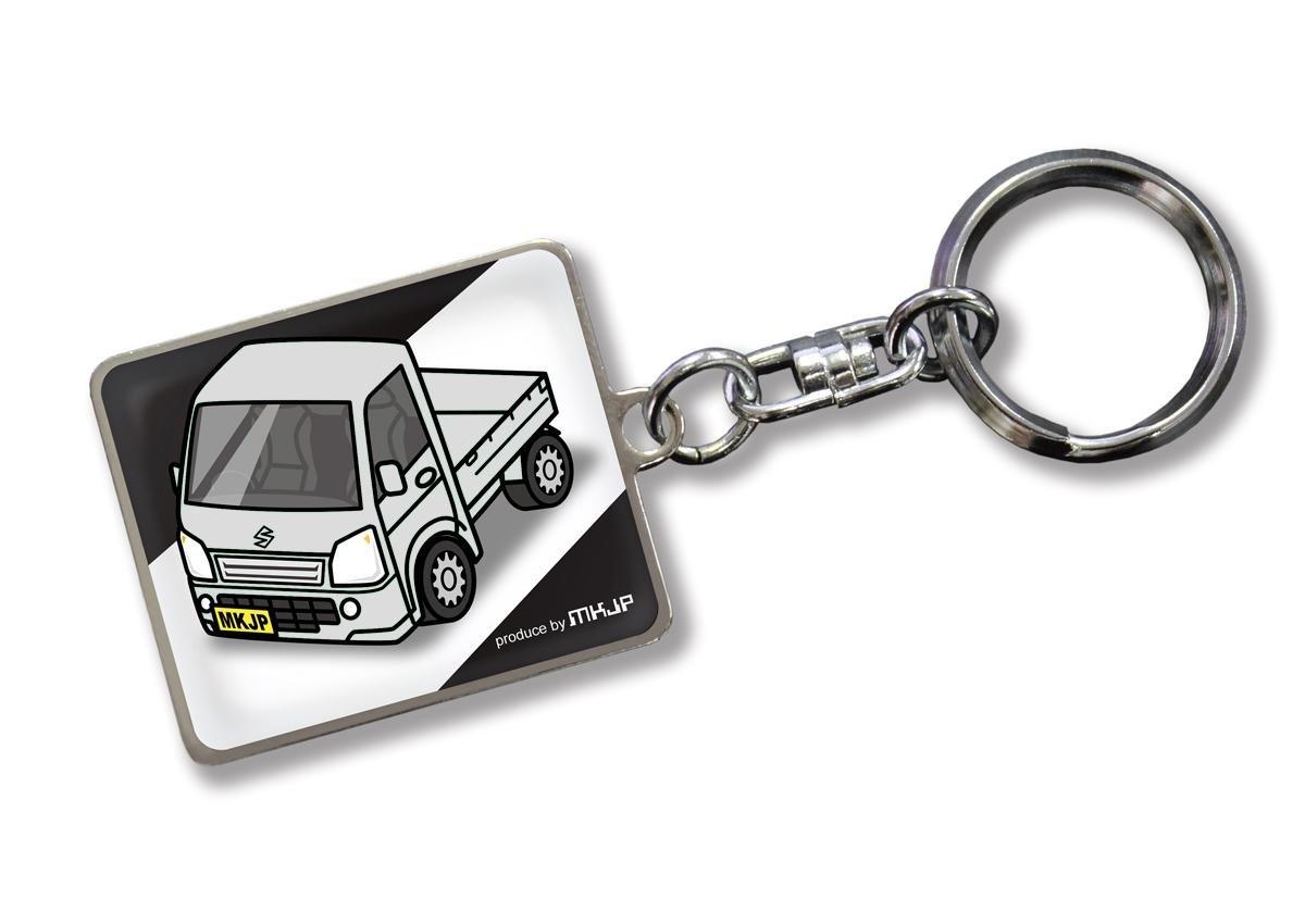 

MKJP DA16T Custom Keychain, Carry Truck, Base: Black, Base: Black Car Color: Silver чёрный