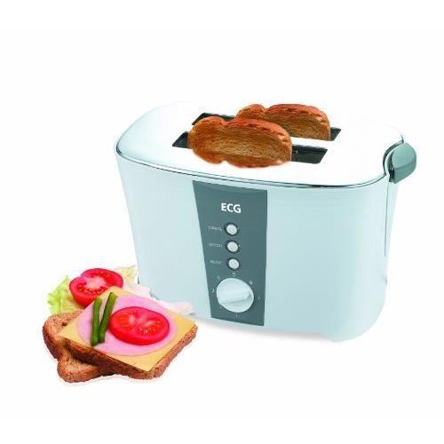 ECG ST 818 - Grille pain - 2 compartiments - 800W