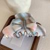 Sweet Bowknot Hair Claw Clips Large Hair Gripper Nonslip Elegant Hair Accessory for Women Lady Girls Thin Thick Hair