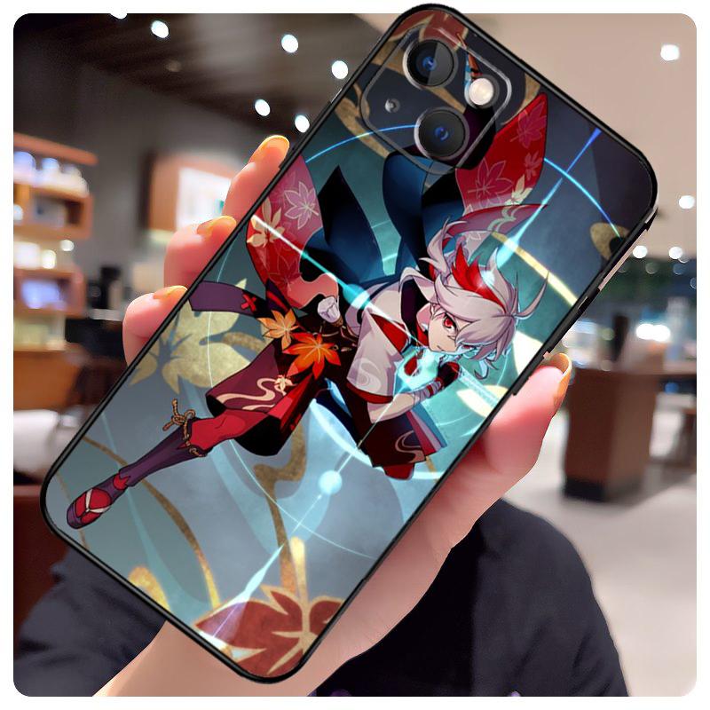 

Genshin Impact Kaedehara Kazuha Case For iPhone 15 Pro Max 14 13 12 11 16 17 Pro Max mini 15 16 Plus 16e 17 Air Phone Cover iPhone 16 Plus