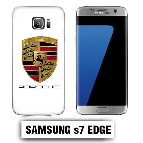 Coque Samsung S7 Edge A3 2017 logo Porsche